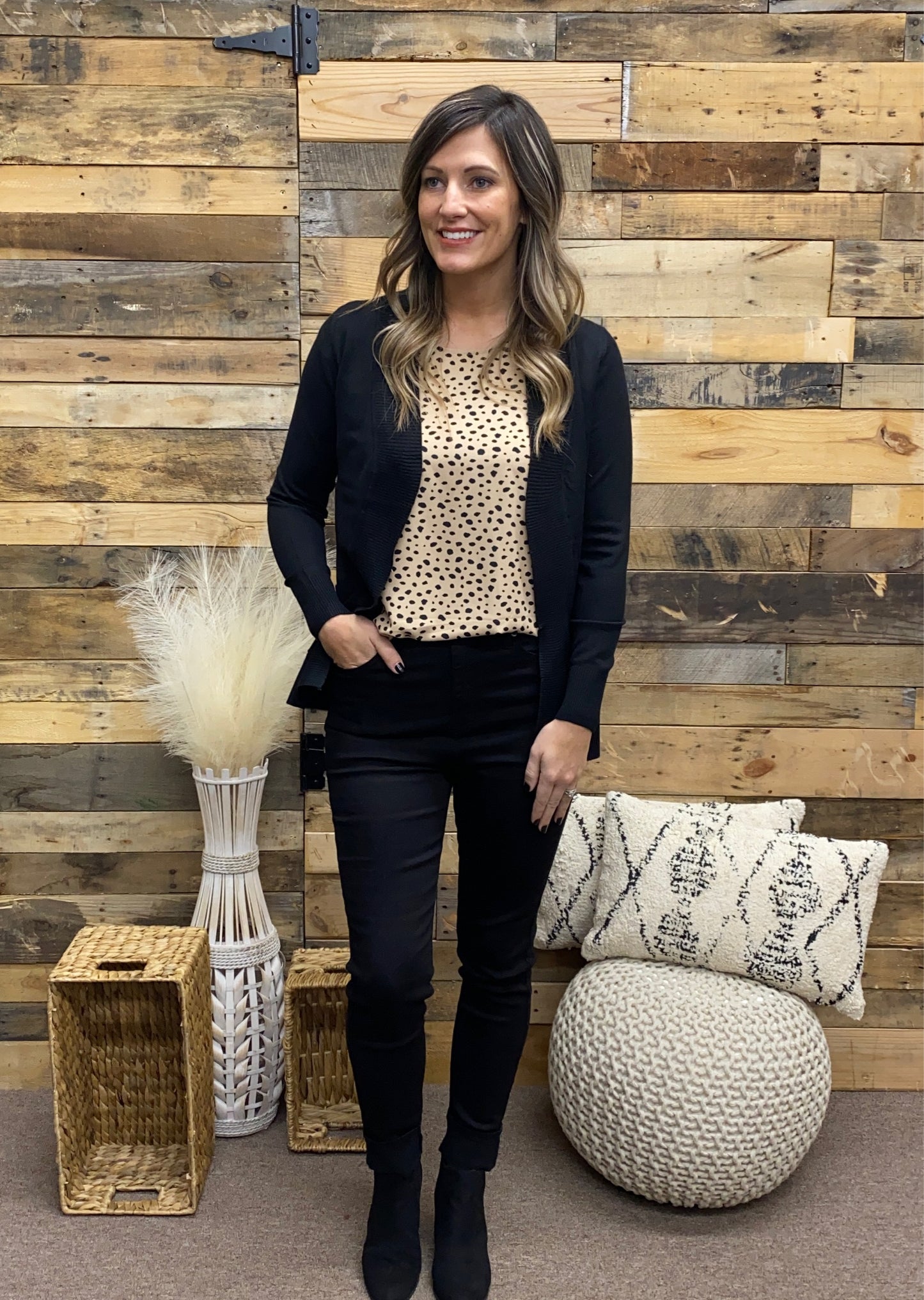 The Milli Black Cardigan