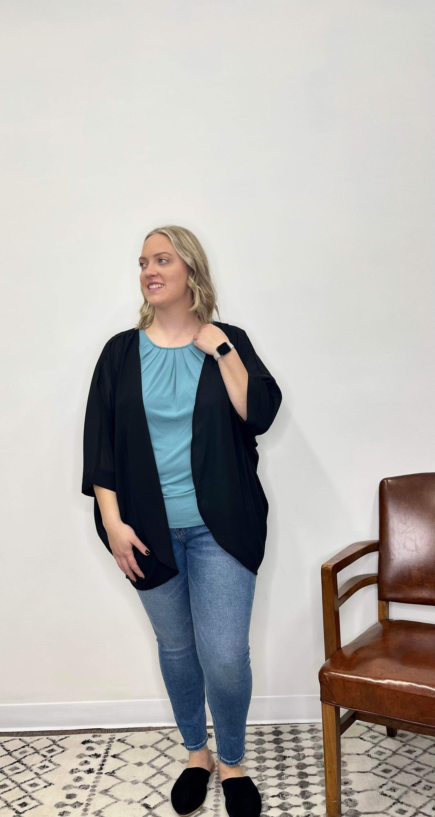 The Kaitlen Curvy Kimono
