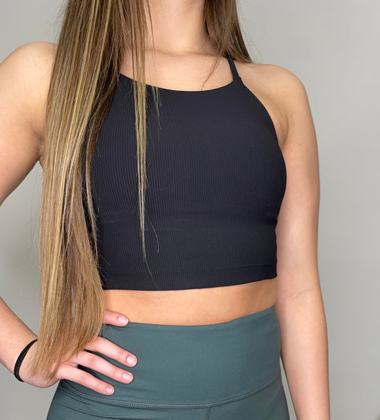 The Ribbed Crop Top