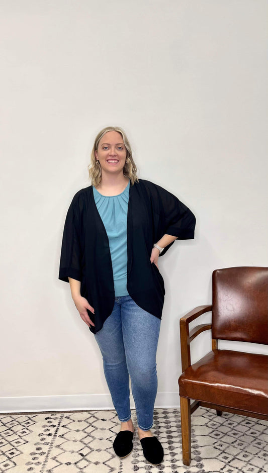 The Kaitlen Curvy Kimono