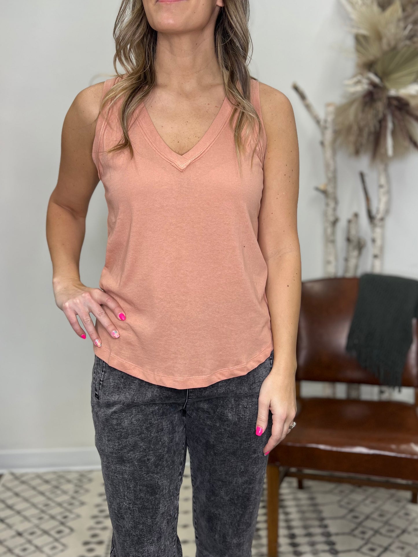 The Raelynn Solid Tank
