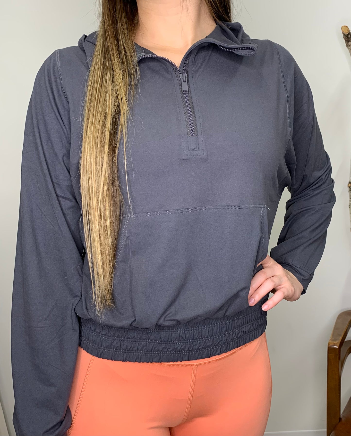 The Quarter Zip Hoodie