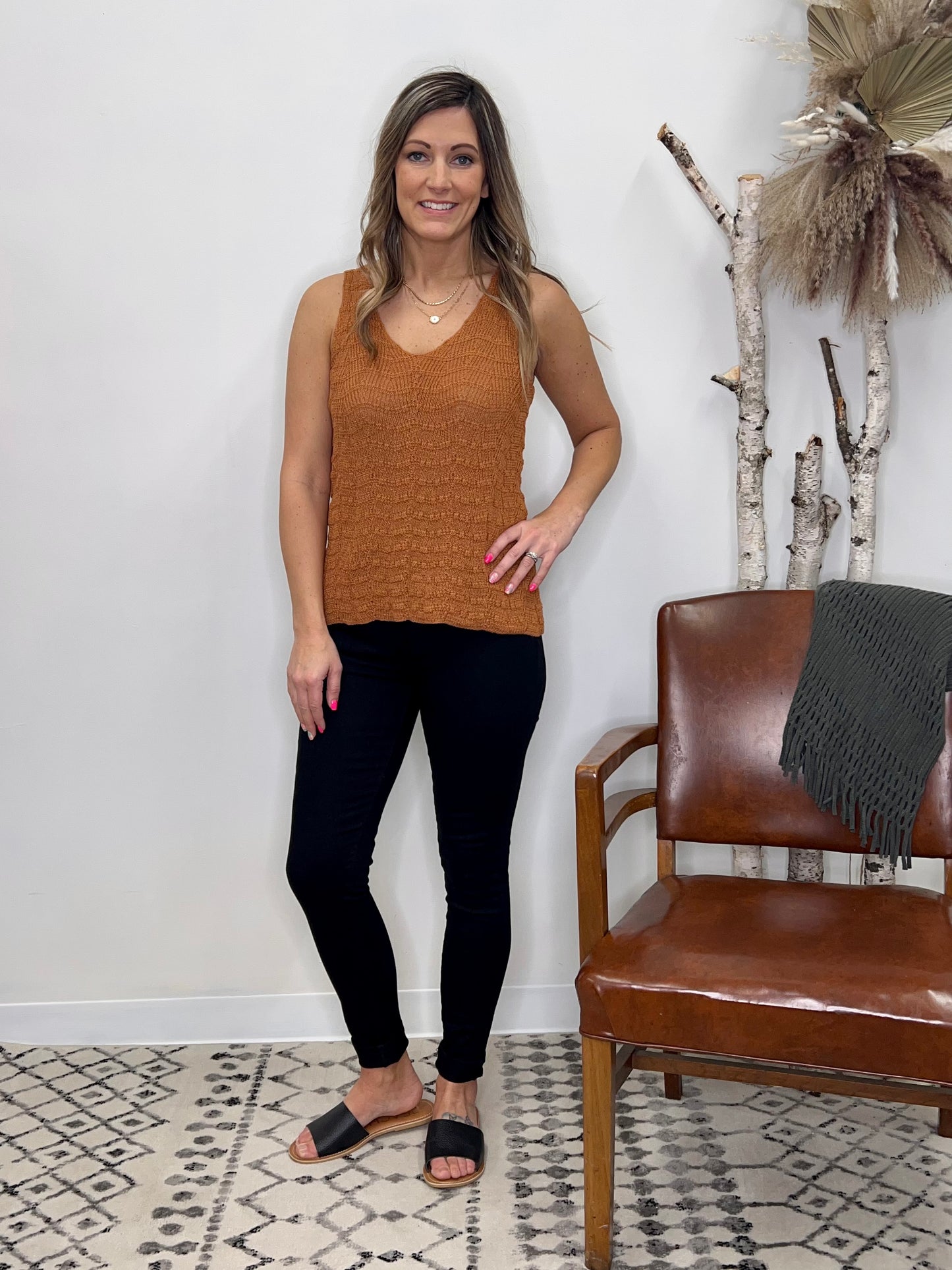 The Layne Crocheted Tank