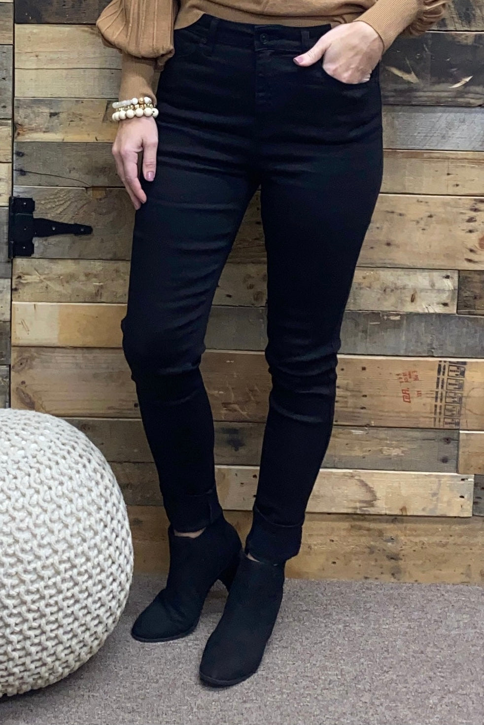 The Signature Black High Rise Skinny