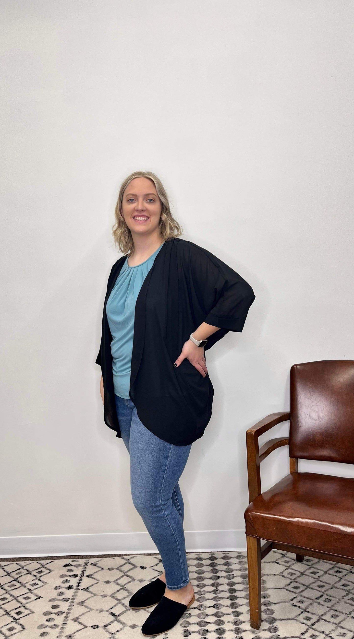 The Kaitlen Curvy Kimono