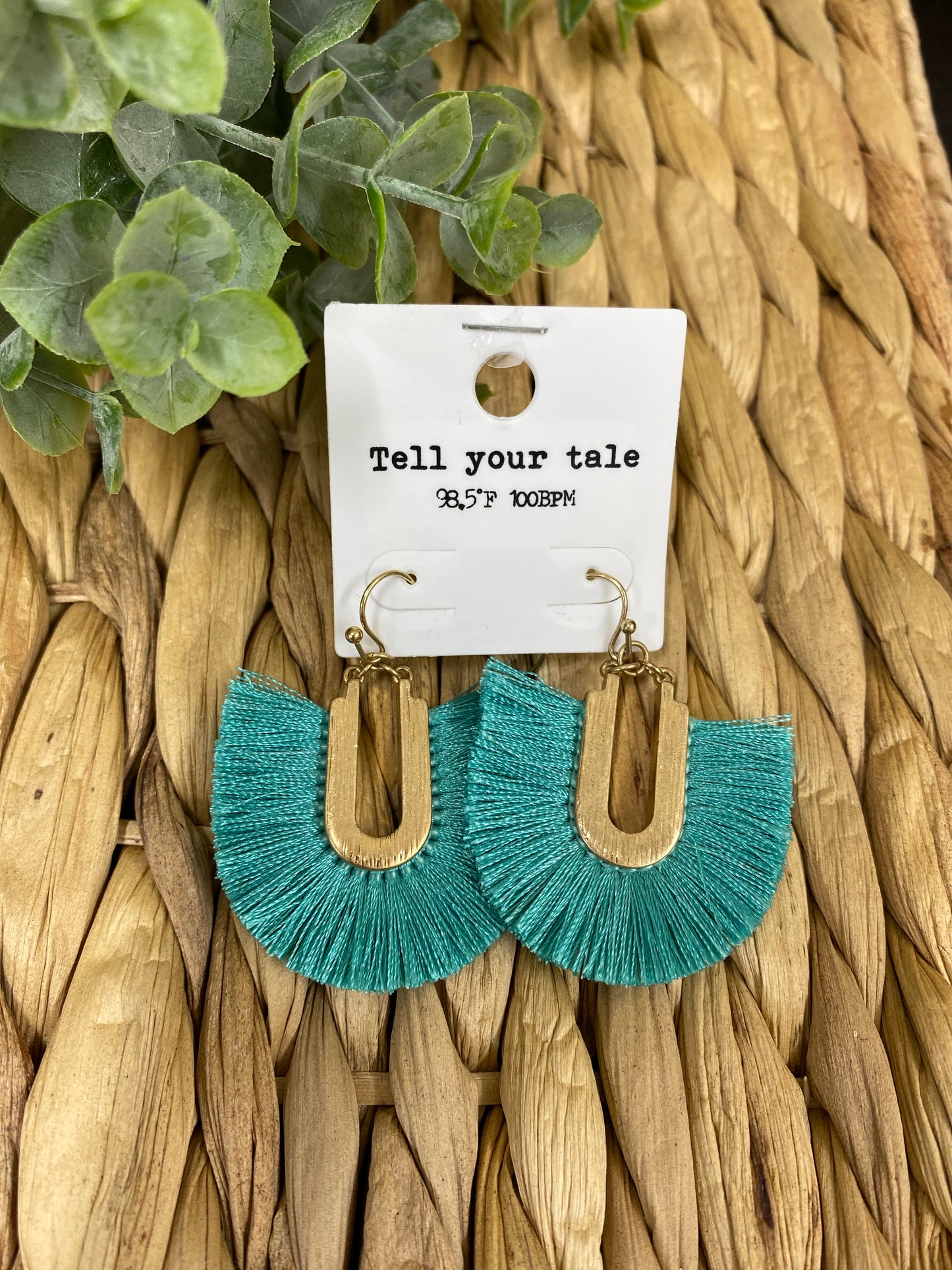 The Drop Down Fringe Earring