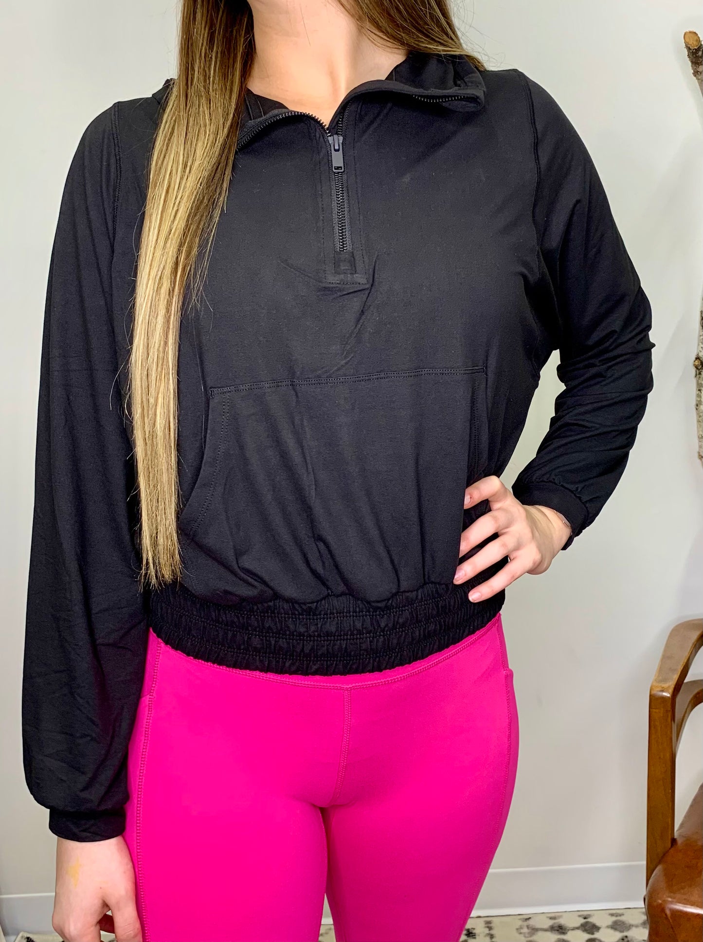 The Quarter Zip Hoodie