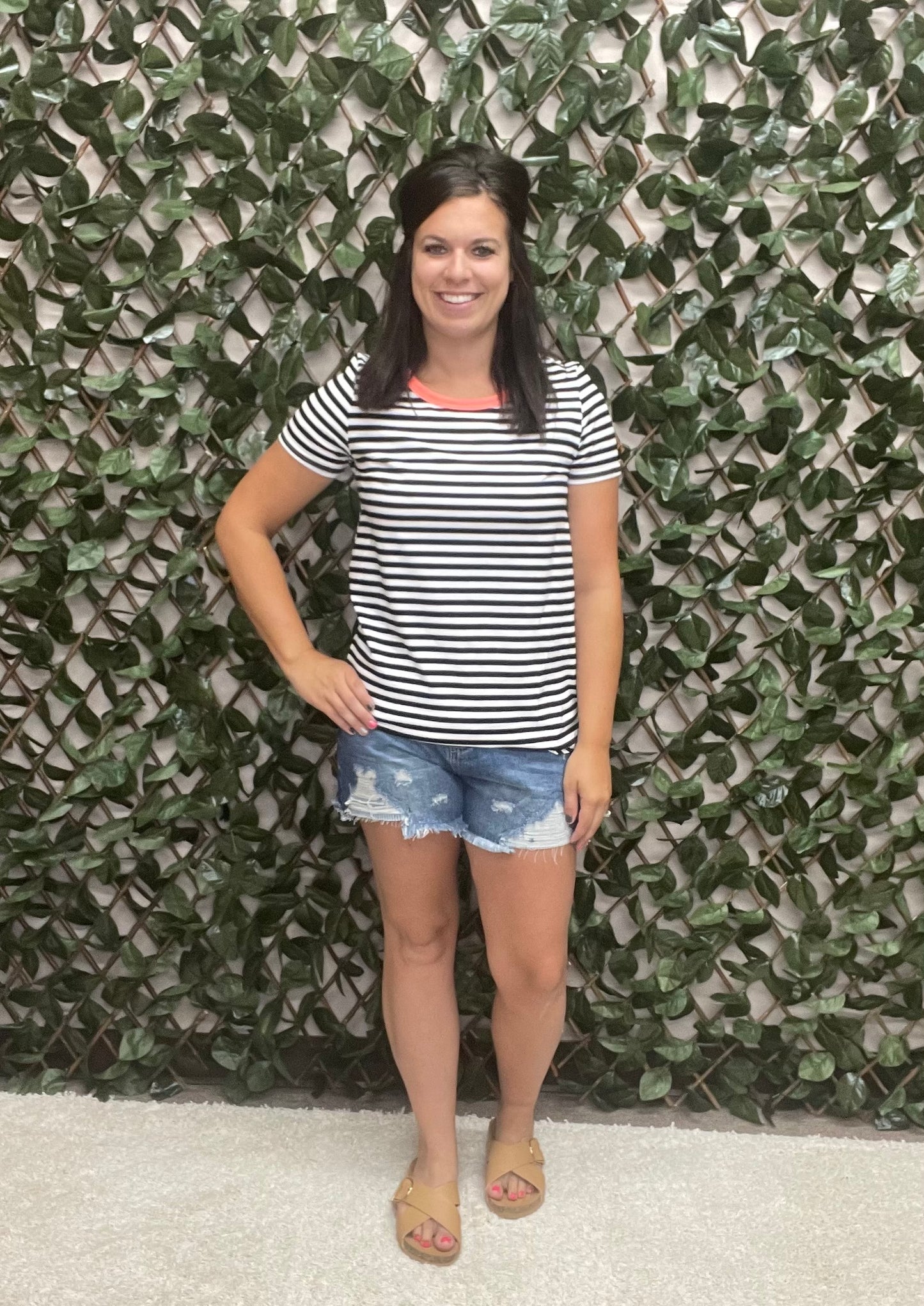 Lana Stripe Top