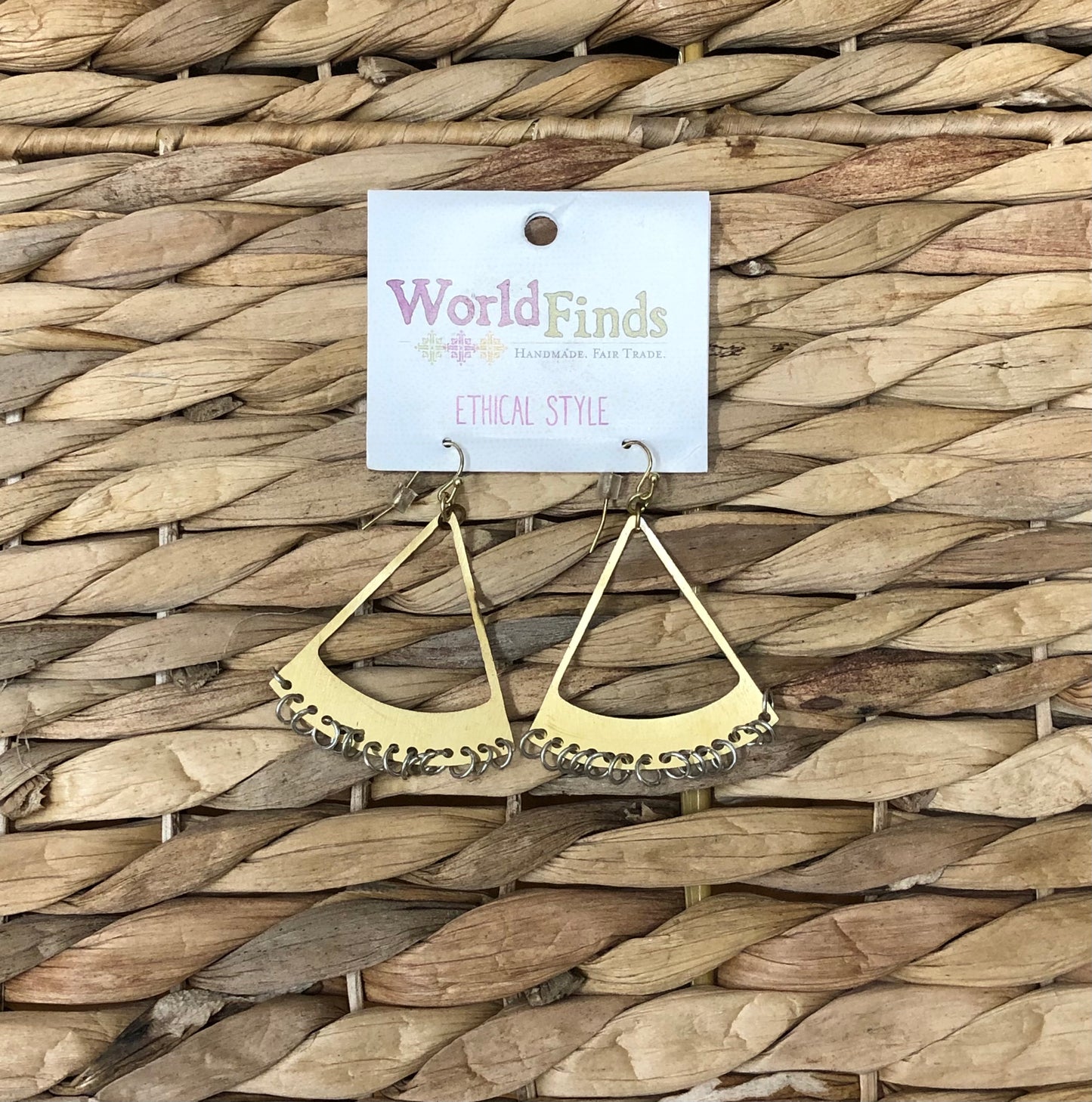 The Leila Triangular Earrings