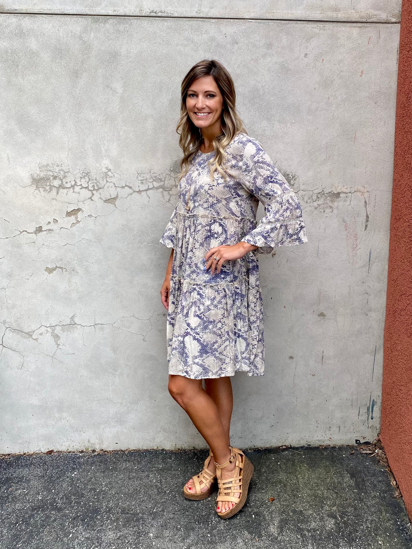The Tami Bell Sleeve Dress