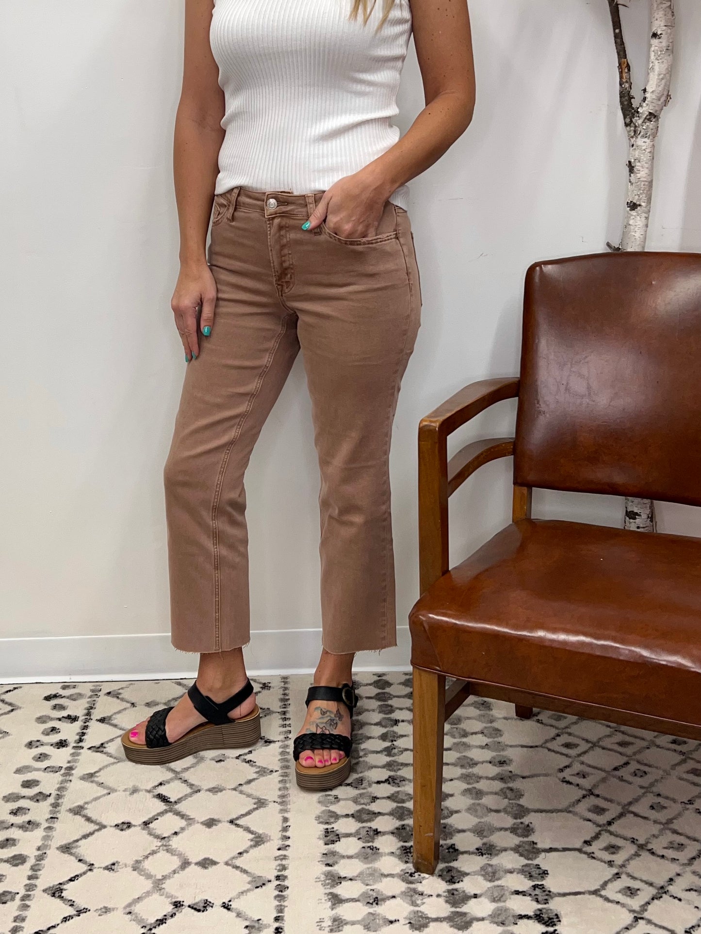 The Melissa High Rise Jeans