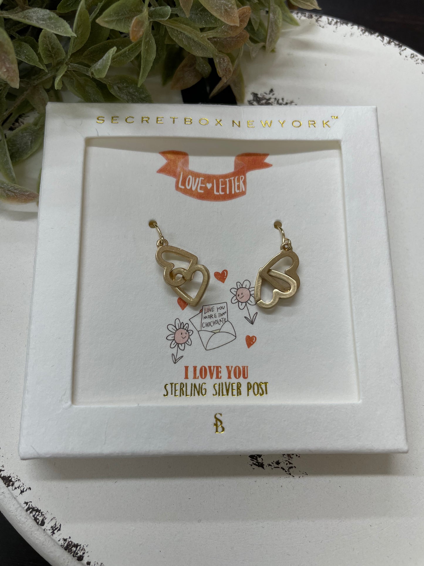 The Locked Heart Earrings