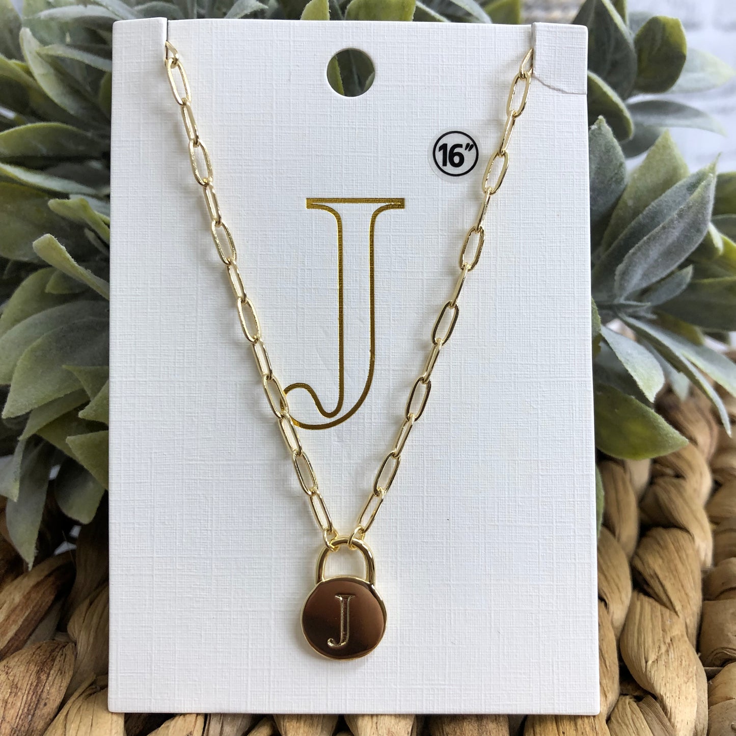 Dainty Initial Necklace