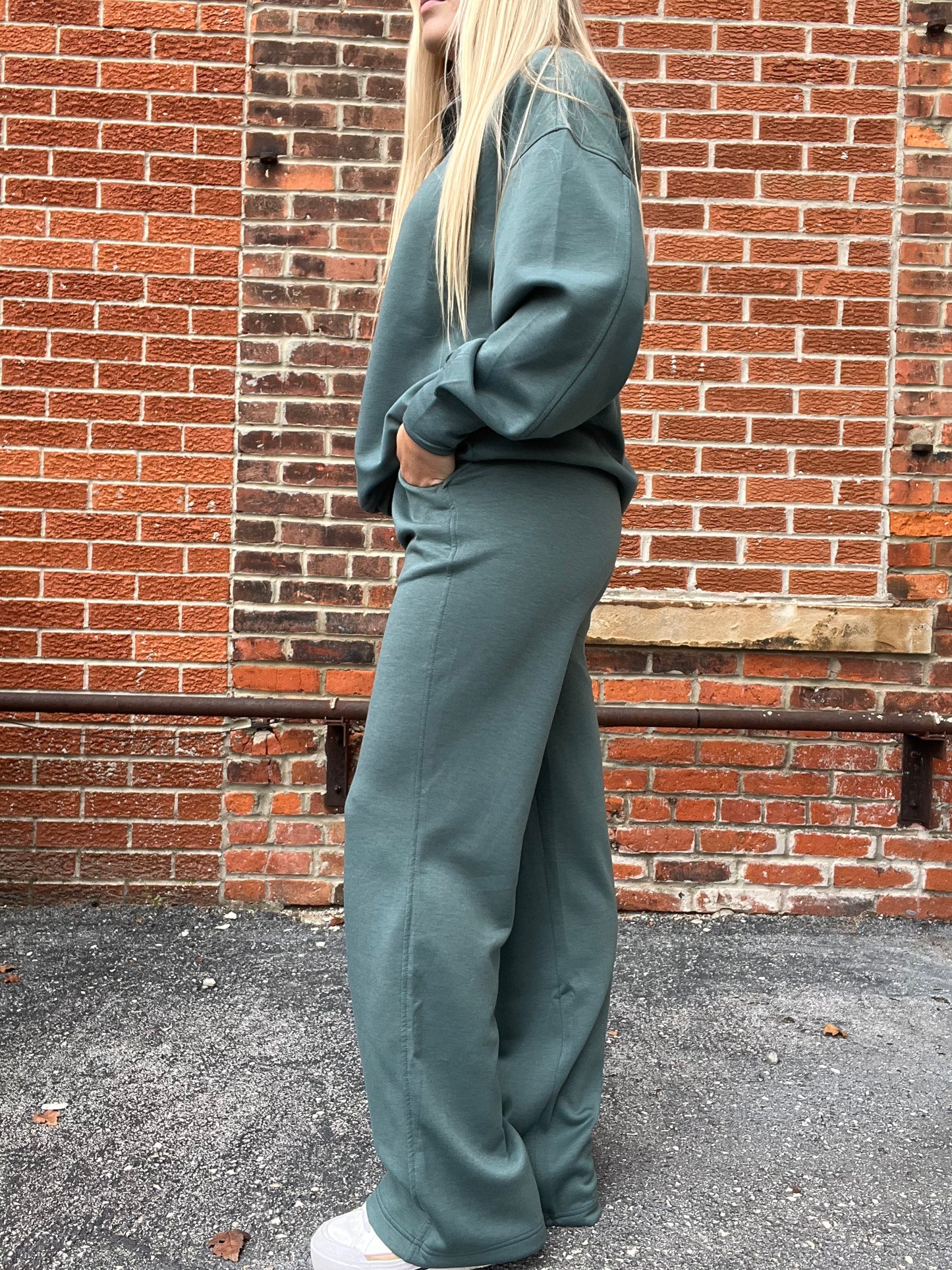 The Zara Scuba Drawstring Pants With Pockets