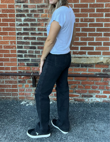 The Judy Blue Rigid Magic Jeans