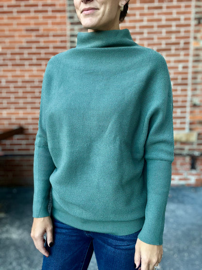 The Oakland Mock Neck Sweater