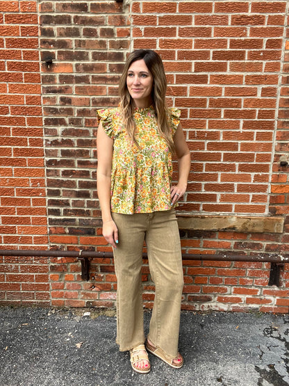 The Feena Ruffled Blouse