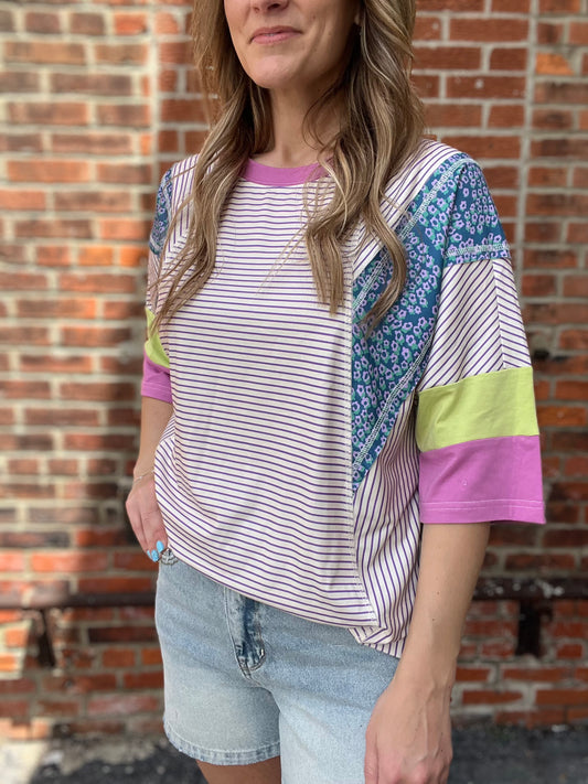The Linden Oversized Short Sleeve