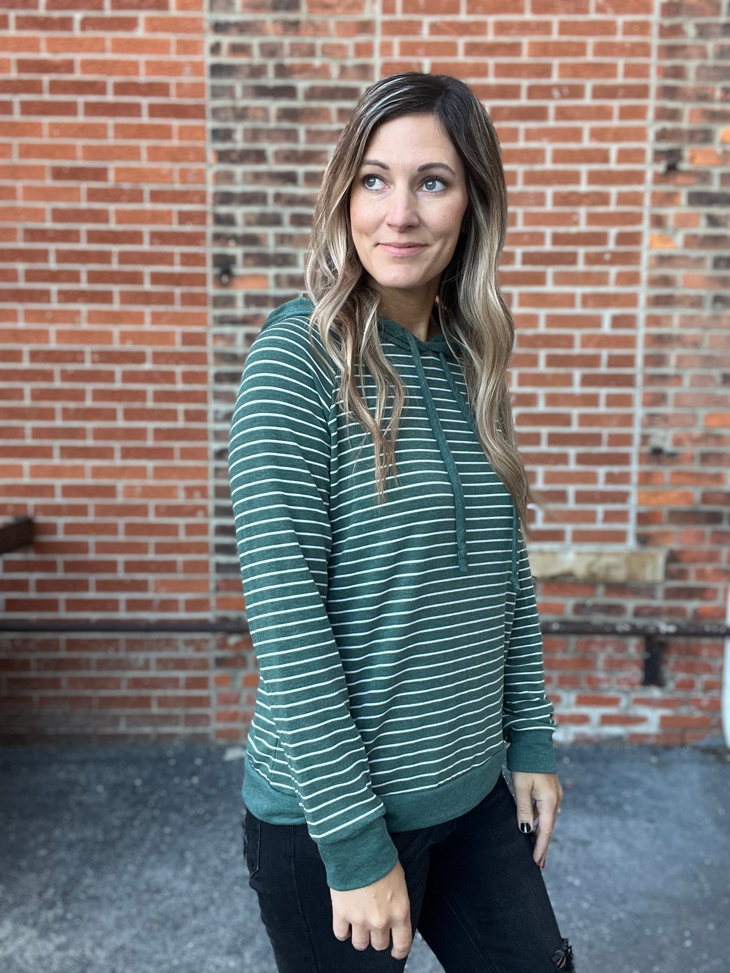 The Patten Long Sleeve Striped Top