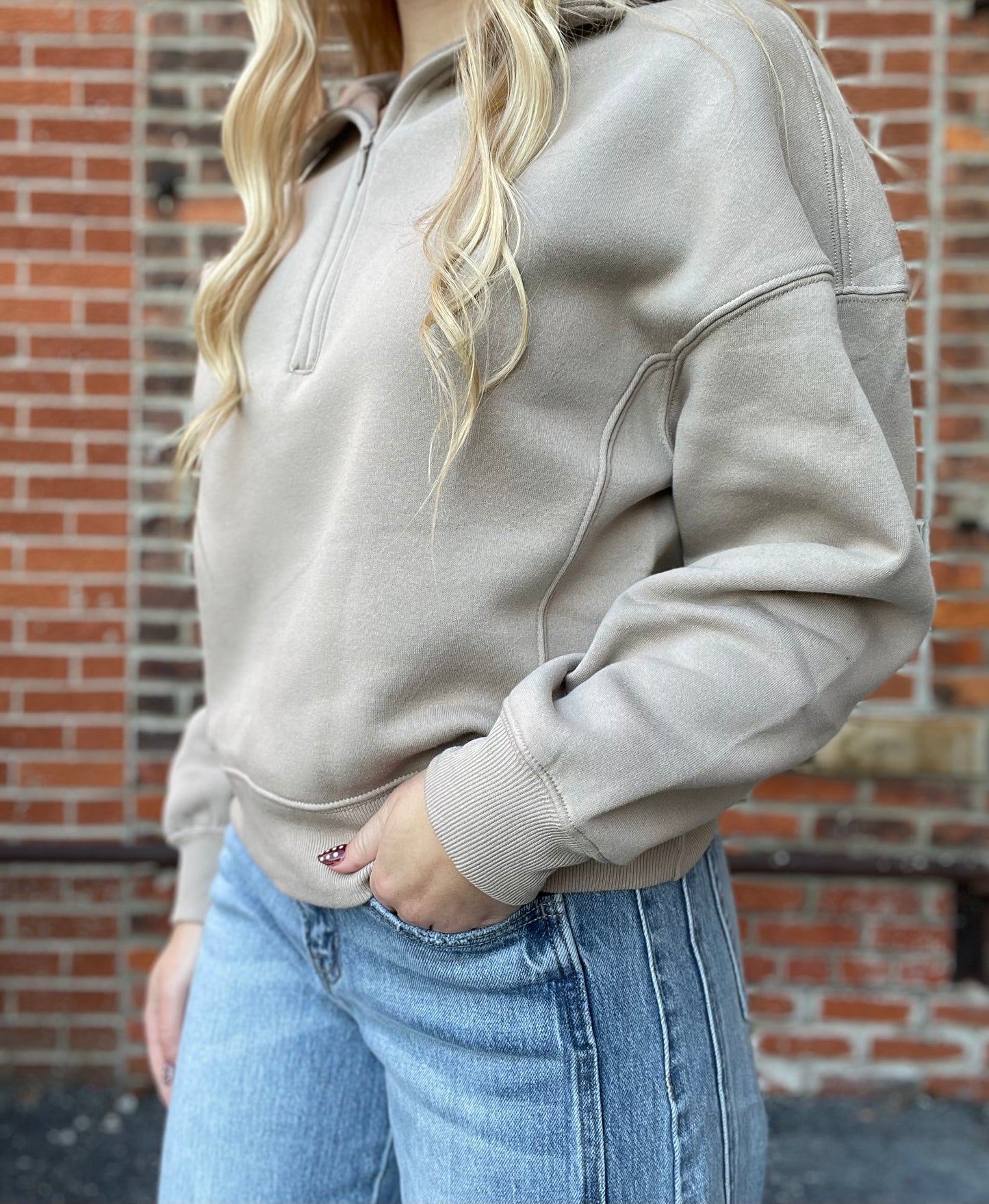 The Pikeside Half Zip Pullover