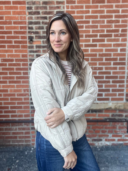 The Cameron Quilted Puff Jacket