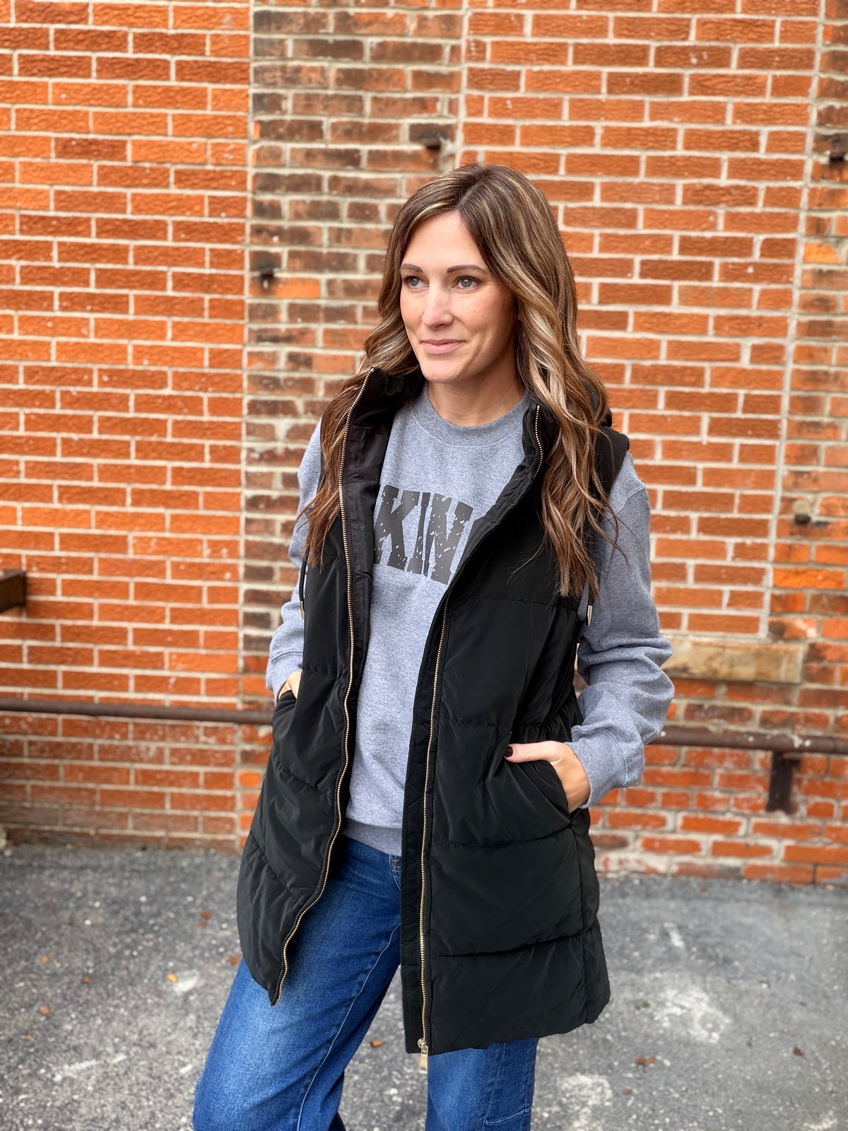 The Theodosia Zip Up Vest