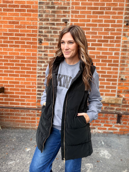The Theodosia Zip Up Vest
