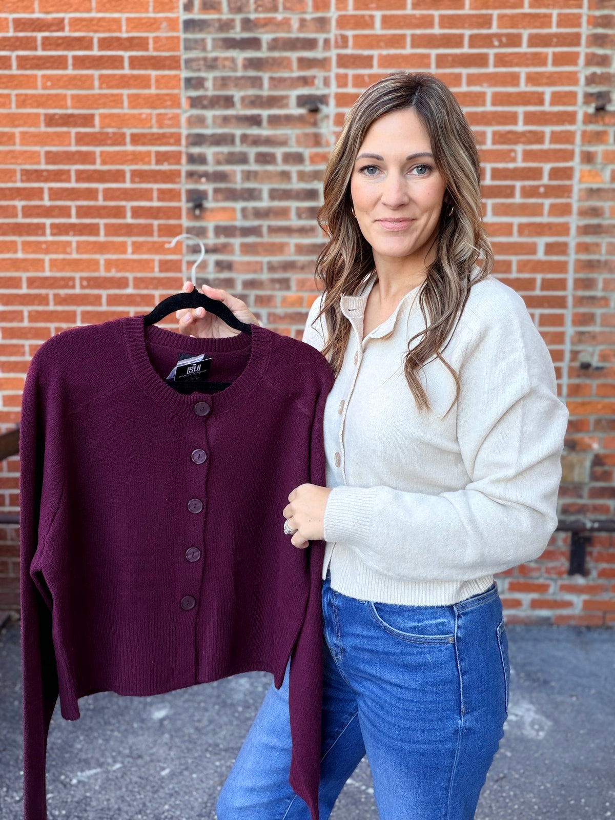 The Milton Button Up Cardigan Sweater