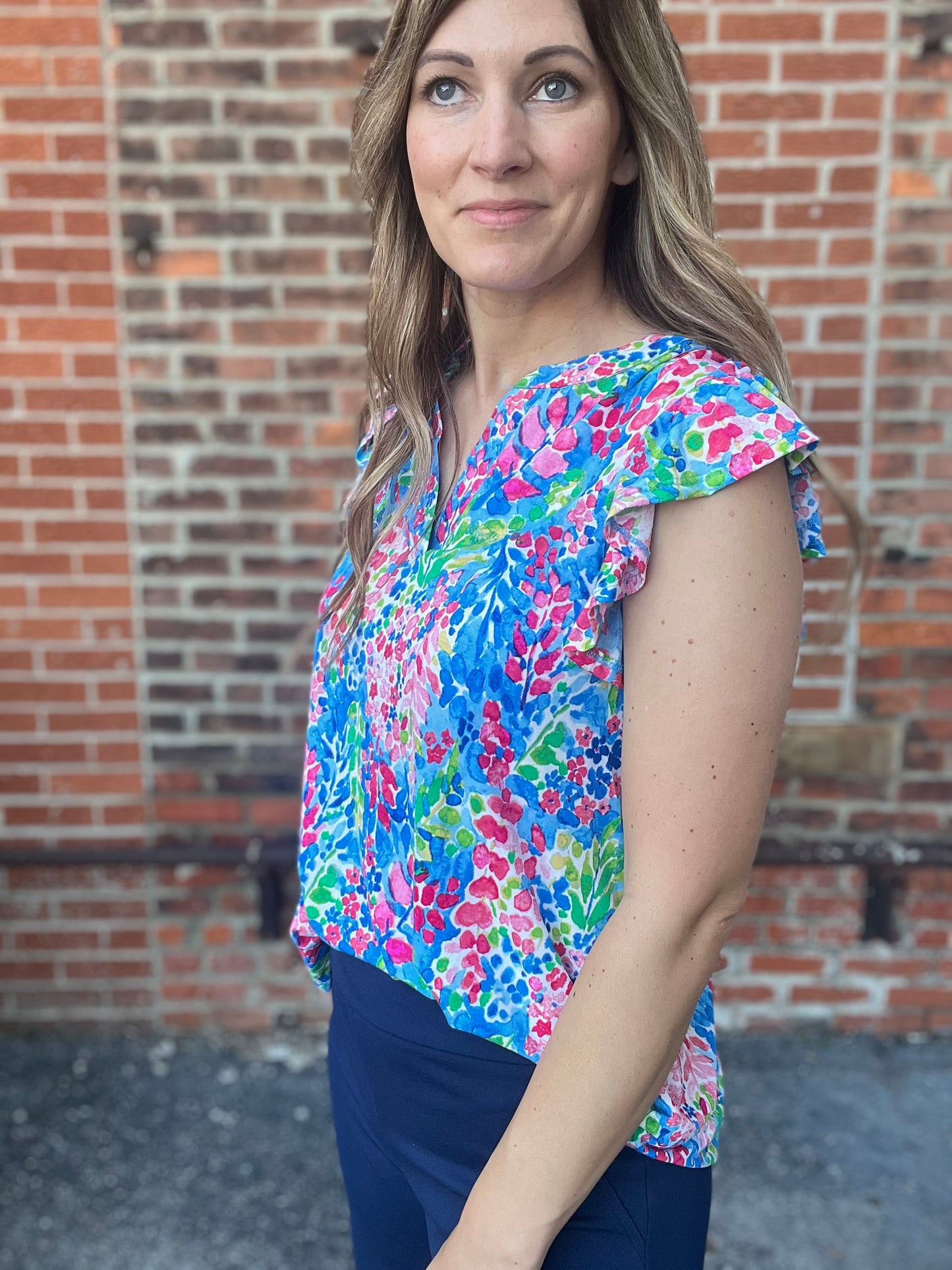 The Lelo Flutter Sleeve Short Sleeve Top