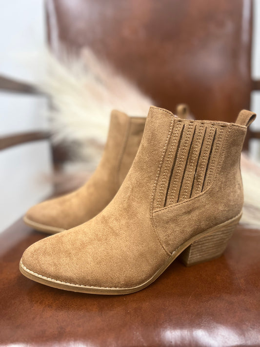 The Norris Tobacco Suede Boots