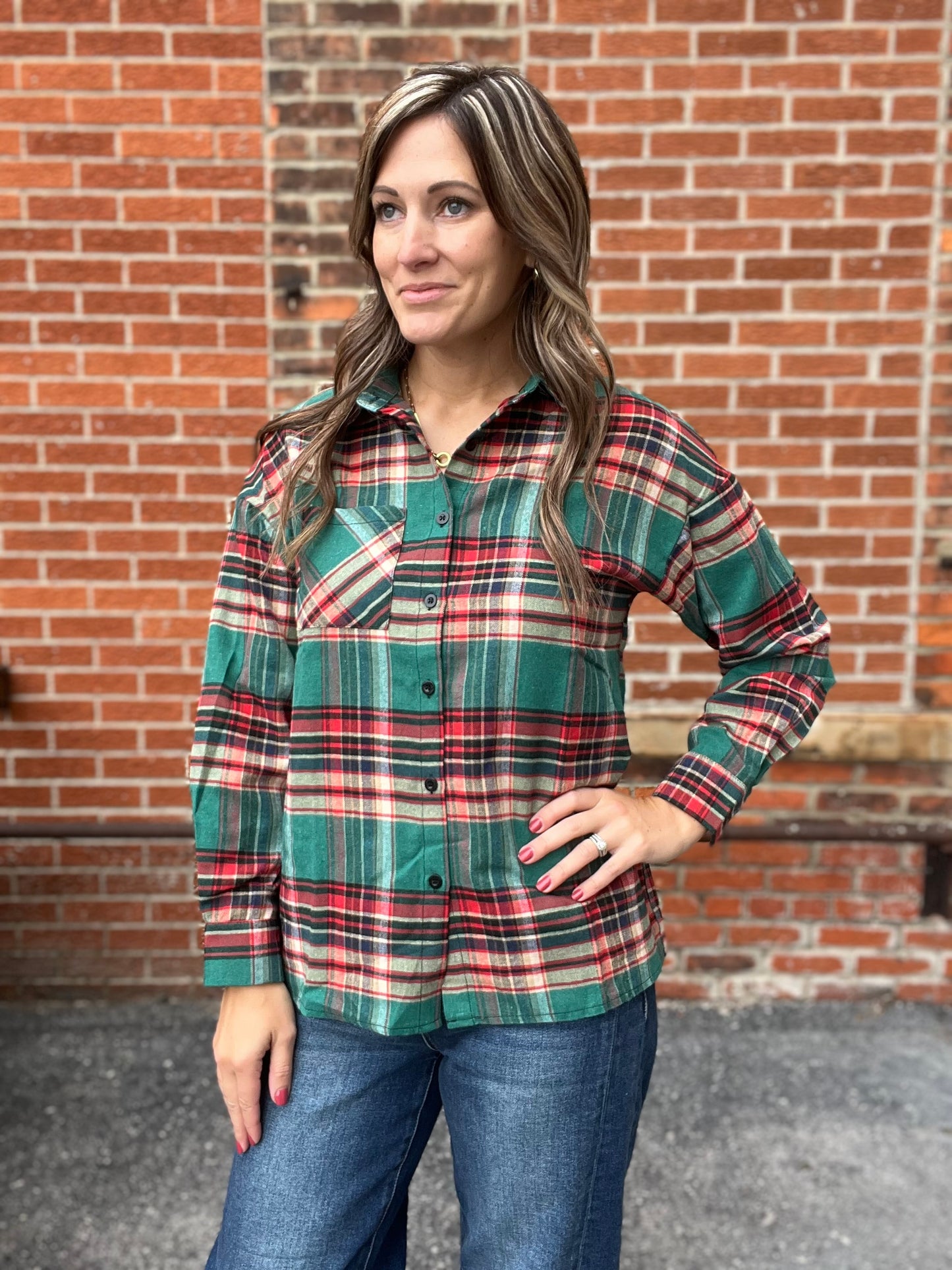 The Layla Plaid Flannel