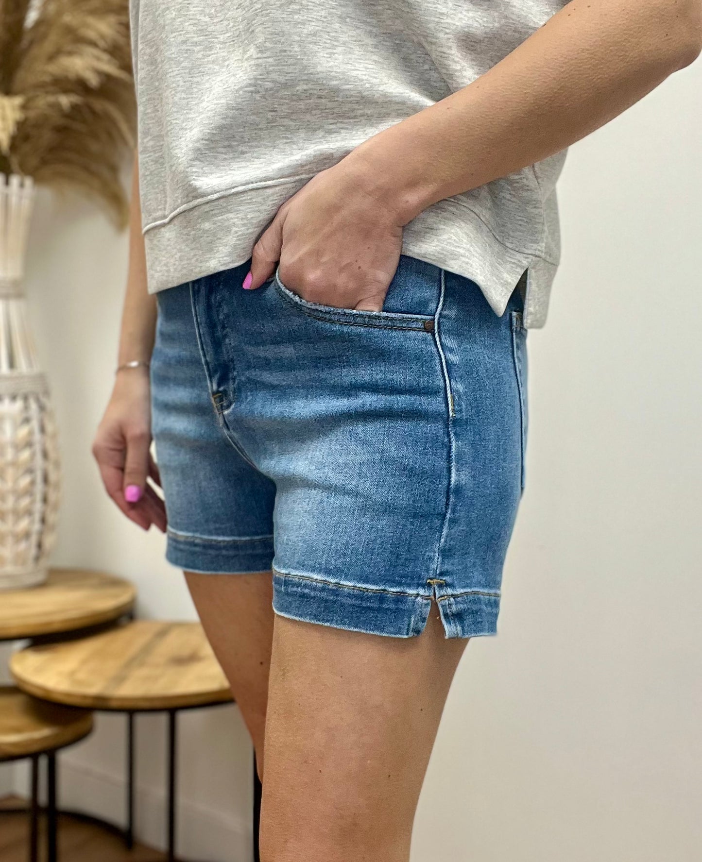 The Wrenleigh High Rise Risen Shorts