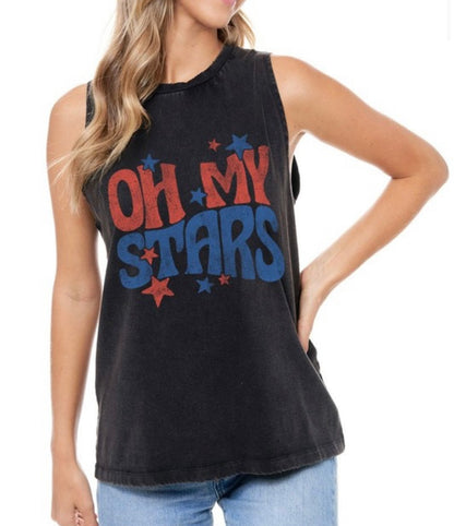 The Oh My Stars Graphic Tank Top