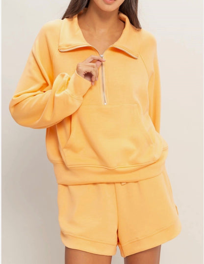 The Milla Quarter Zip Pullover