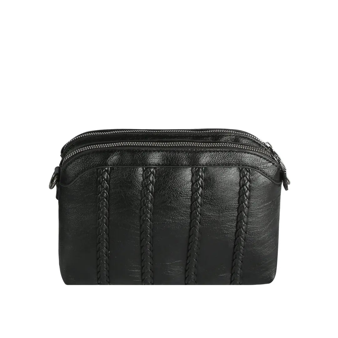Woven Detail Crossbody Bag