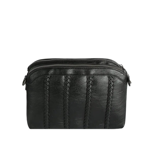 Woven Detail Crossbody Bag
