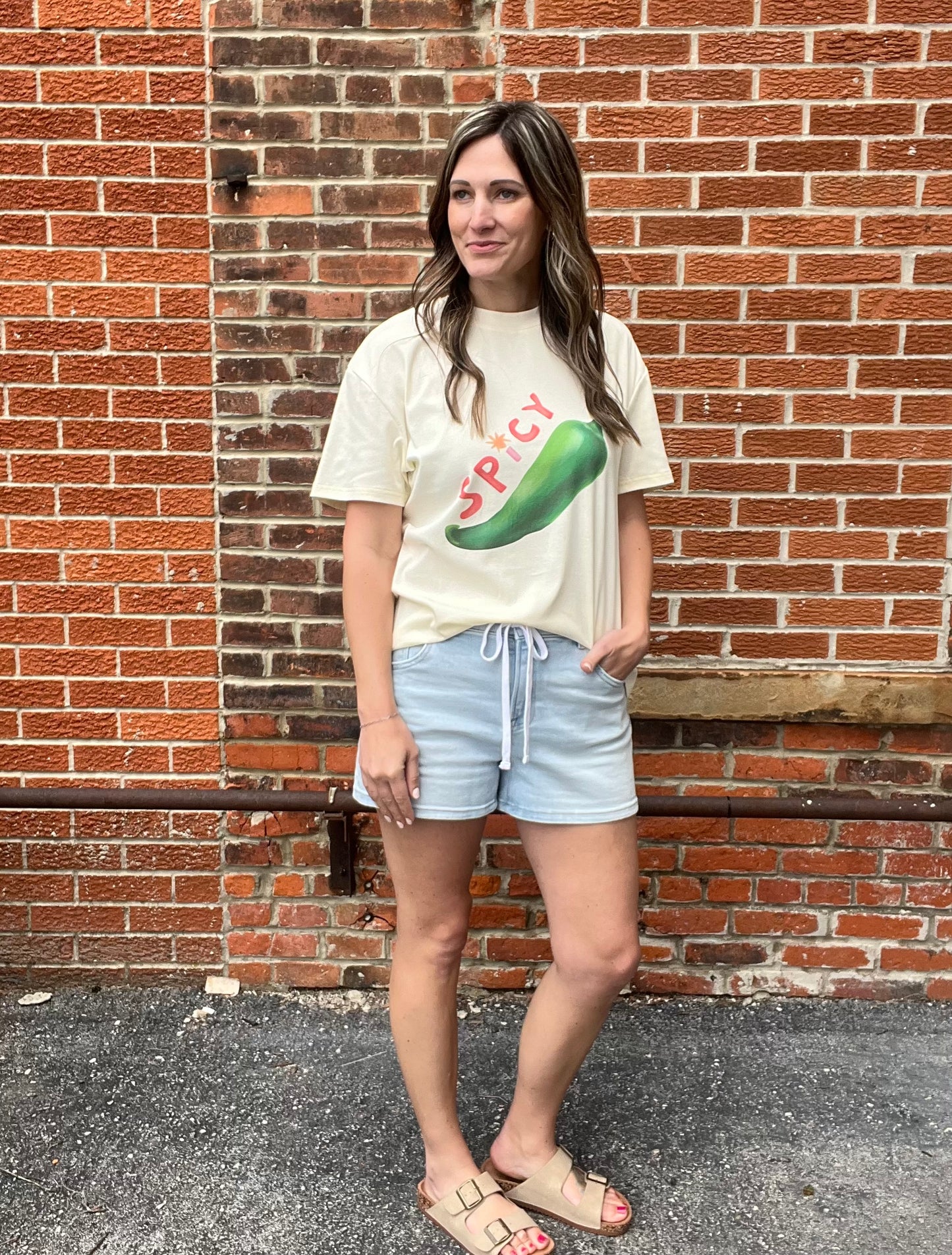 The Zaria Spicy Graphic Tee