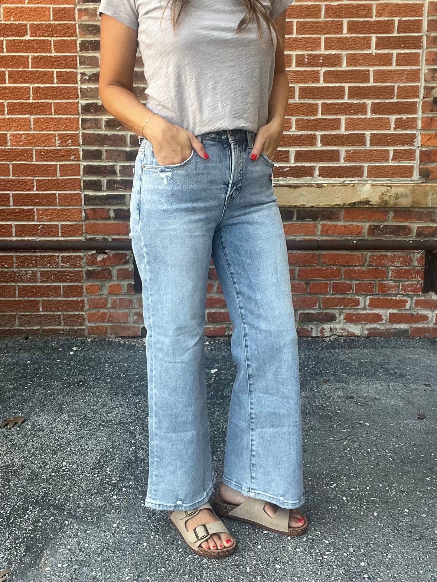 The Hardy High Rise Cropped Denim