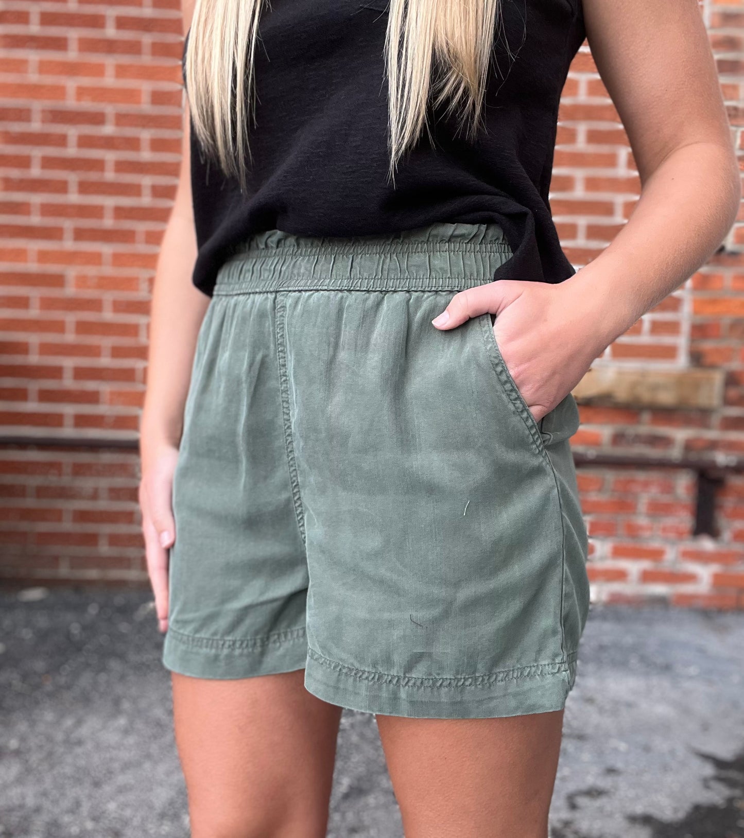 The Riker Classic Forest Green Shorts