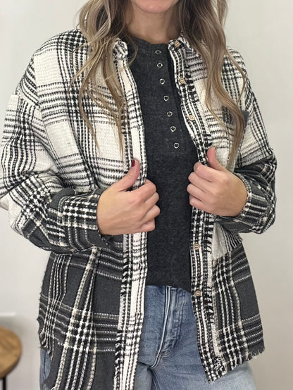 The Channing Plaid Shacket BONUS BUY