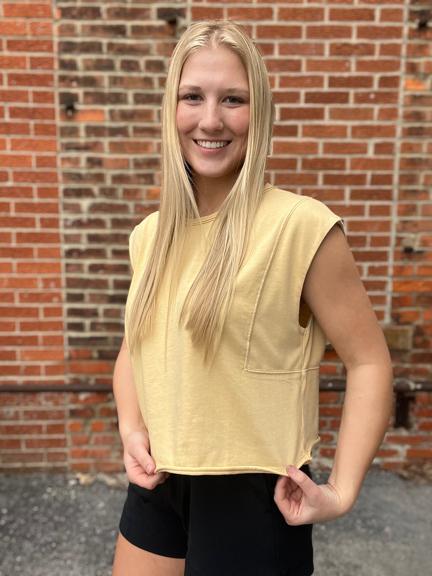 The Aisling Dandelion Sleeveless Tank