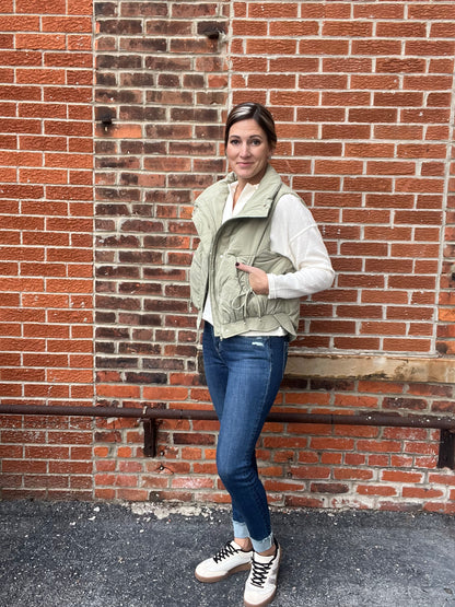 The Emryn Long Sleeve Textured Knit Polo