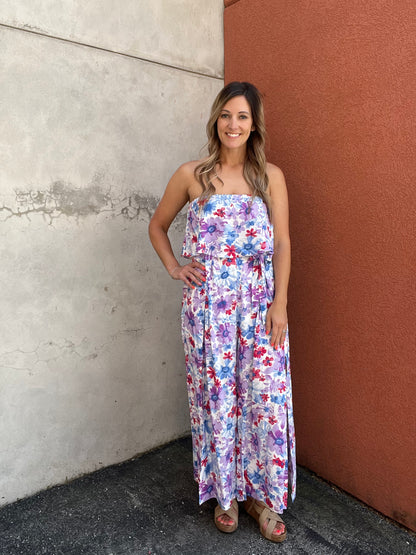 The Hawaii Strapless Jumpsuit