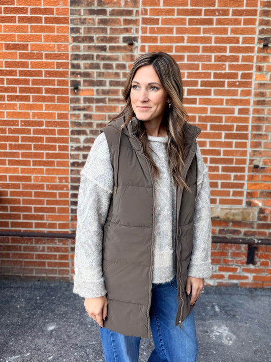 The Theodosia Zip Up Vest