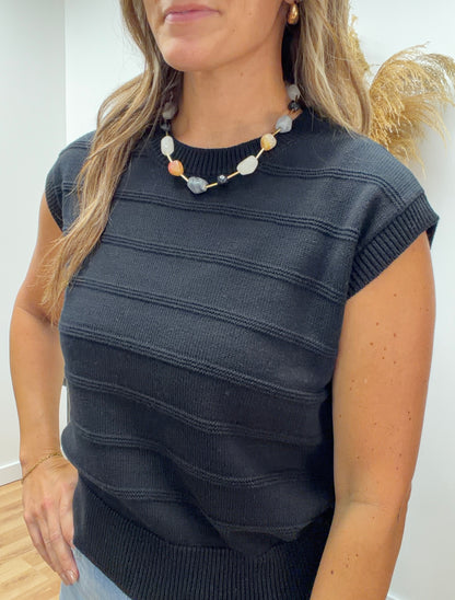 The Jaxen Knit Sweater Top