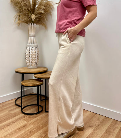 The Lena Wide Leg Sweatpants