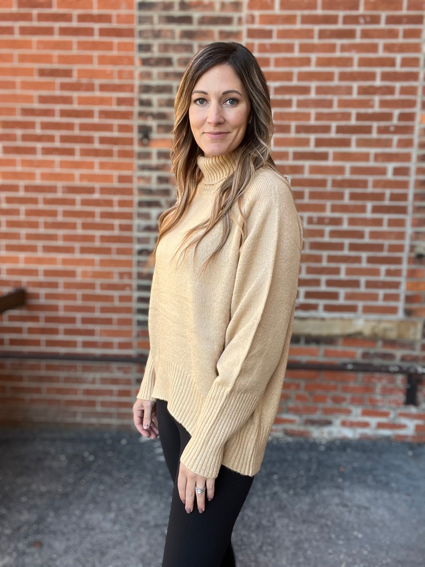 The Cloverdale Crème Sweater