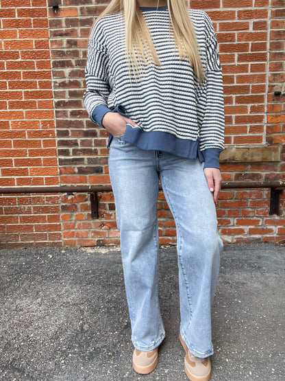 The Hardy High Rise Cropped Denim