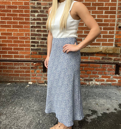 The Mavie Midi Floral skirt