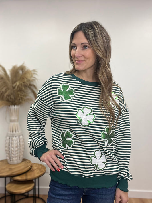 The Lucky Shamrock Pullover